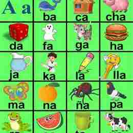 a ba ka da e ga ha