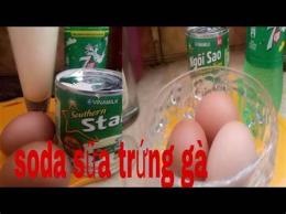 ảnh chụp màn hình cách làm sô đa sữa hột gà