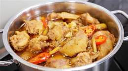 ảnh chụp màn hình cách nấu gà đã hầm sả