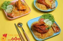 ảnh chụp màn hình cơm gà ò ó o đà nẵng
