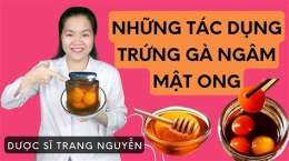 ảnh chụp màn hình dưỡng da bằng trứng gà mật ong