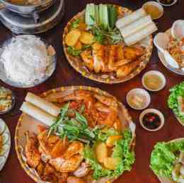ảnh chụp màn hình gà nướng tửu lầu đà lạt đánh giá