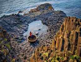 ảnh chụp màn hình gành đá đĩa basalt columns