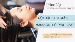 ảnh chụp màn hình gội đầu dưỡng sinh massage cổ vai gáy