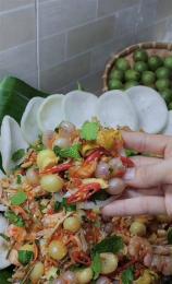 ảnh chụp màn hình gỏi gà dâu da