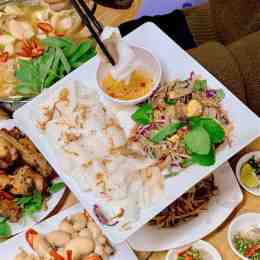 ảnh chụp màn hình lẩu gà lá é hạnh đà lạt