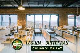 ảnh chụp màn hình léguda buffet rau đà lạt - nhà ga cáp treo