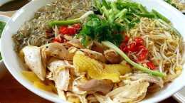 ảnh chụp màn hình miến gà trộn đà lạt