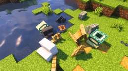 ảnh chụp màn hình minecraft mod đá gà