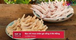 ảnh chụp màn hình mua chân gà sống ở đâu đà nẵng