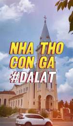 ảnh chụp màn hình nhà thờ con gà đà lạt mặt tiền