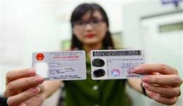 ảnh chụp màn hình thẻ căn cước công dân gắn chip