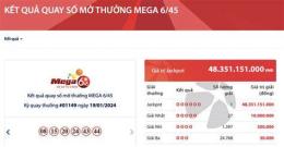 ảnh chụp màn hình vietlott 6/45 kết quả gần đây