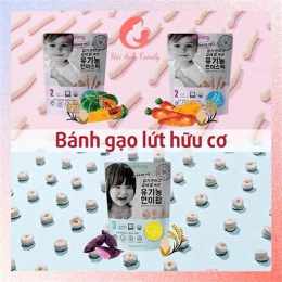 bánh gạo ăn dặm gerber