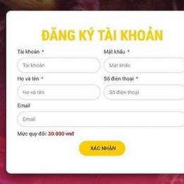 cách đăng ký tài khoản đá gà thomo