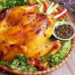 cách làm gà nướng da giòn