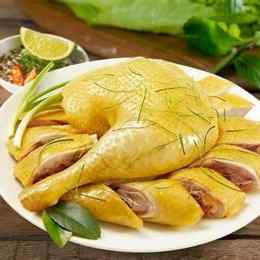 cách luộc gà da vàng đẹp