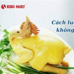 cách luộc gà ngon không nứt da