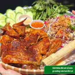 cơm lam gà nướng ở đà lạt
