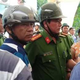 công an bắt đá gà bắn chết người