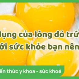công dụng của lòng đỏ trứng gà với da mặt