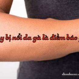điềm báo nổi da gà