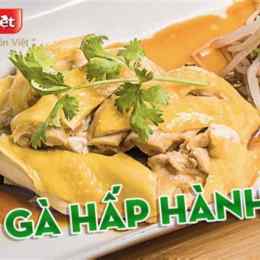 đùi gà tây hấp hành đậm đà thơm ngon/bếp việt 89