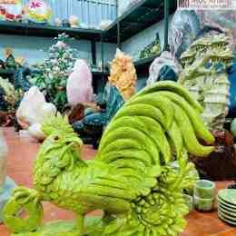 gà đá mộc bài