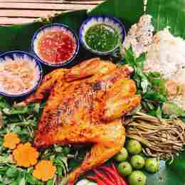 gà nướng nguyên con đà nẵng