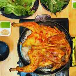 gà nướng ôm xôi cơm lam tư béo đà lạt