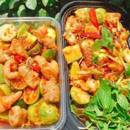 gà sốt chanh dây