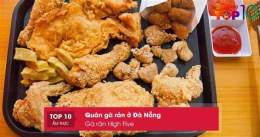 giao diện app các quán gà rán ở đà nẵng