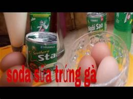 giao diện app cách làm sô đa sữa hột gà