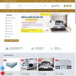 giao diện app chăn ga gối đệm khách sạn tại đà nẵng