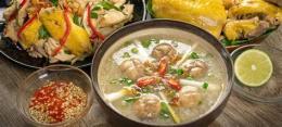 giao diện app cháo gà ở đà lạt