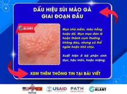 giao diện app chua sui mao ga o benh vien da lieu trung uong