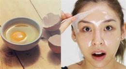 giao diện app công dụng của lòng trắng trứng gà với da mặt