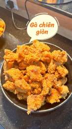giao diện app da gà chiên giòn - minh phụng