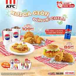 giao diện app da gà chiên kfc