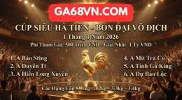giao diện app gà đá giải siêu cúp