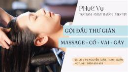 giao diện app gội đầu dưỡng sinh massage cổ vai gáy
