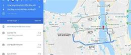 giao diện app khoảng cách từ ga đà nẵng đến sân bay đà nẵng
