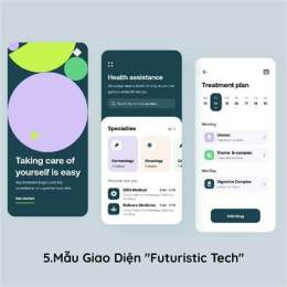 giao diện app những hình ảnh làm nổi da gà