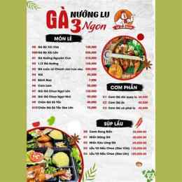 giao diện app quán gà ta ngon ở đà nẵng