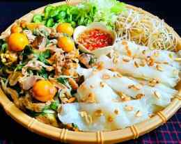 giao diện app quán trang bánh ướt lòng gà đà lạt