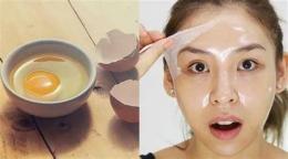 giao diện app tác dụng của trứng gà với da mặt