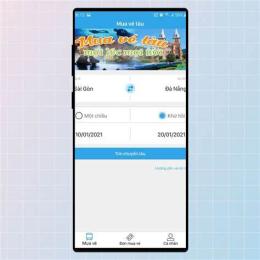 giao diện app tàu đã quá ga