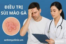 giao diện app trị sùi mào gà bệnh viện da liễu