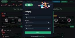 giao diện app xem binh luan da ga truc tiep