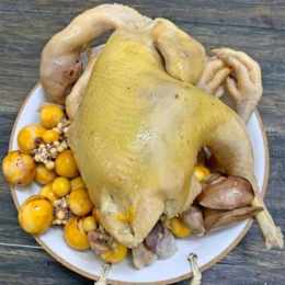 hướng dẫn luộc gà da giòn